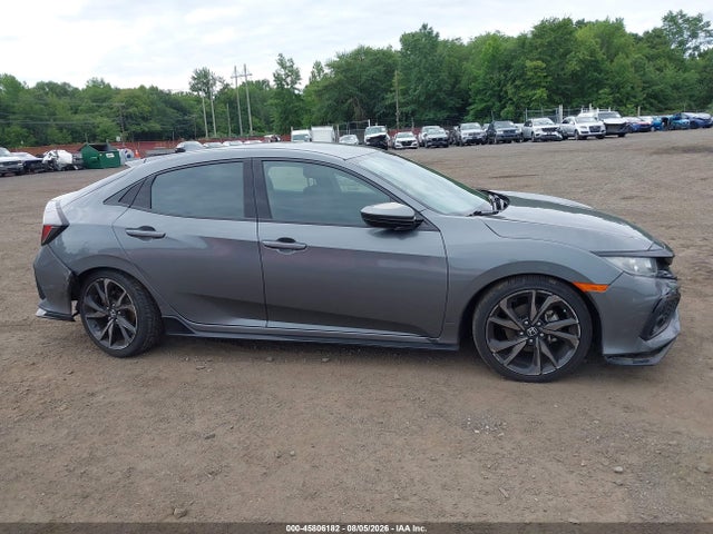 2019 Honda Civic Sport მანქანა იყიდება აუქციონზე, vin: SHHFK7H48KU210918, აუქციონის ნომერი: 45806182