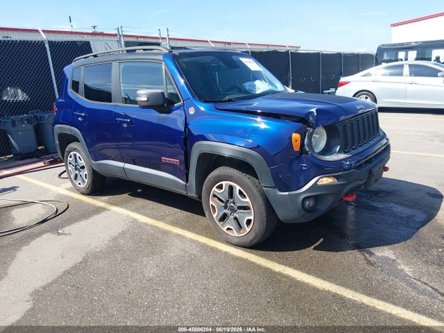 45806204 :رقم المزاد ، ZACCJBCB9HPE54983 vin ، 2017 Jeep Renegade Trailhawk مزاد بيع