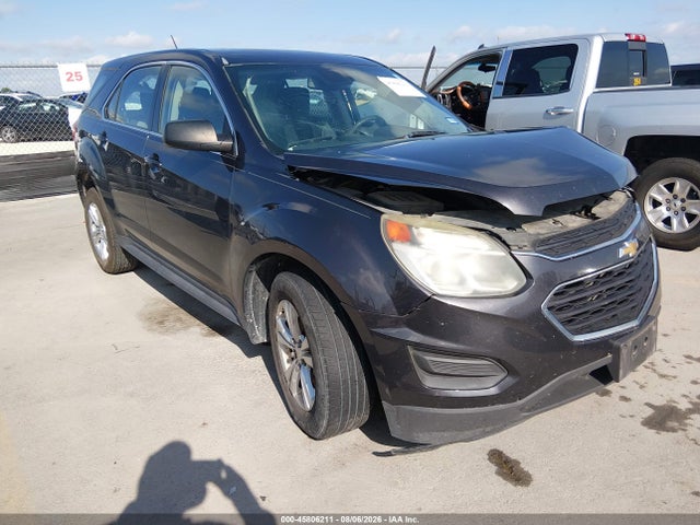45806211 :رقم المزاد ، 2GNALBEK4G6234474 vin ، 2016 Chevrolet Equinox Ls مزاد بيع