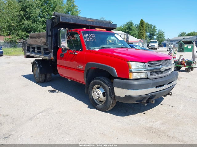 Aukcja sprzedaży 2003 Chevrolet Silverado 3500 Chassis, vin: 1GBJK34163E132002, numer aukcji: 45806251
