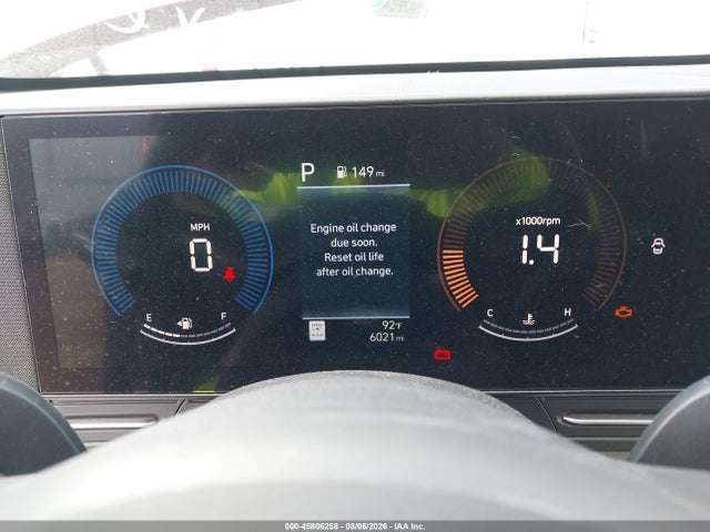 2026 Hyundai Kona Sel Sport მანქანა იყიდება აუქციონზე, vin: KM8HF3AB6TU412581, აუქციონის ნომერი: 45806258