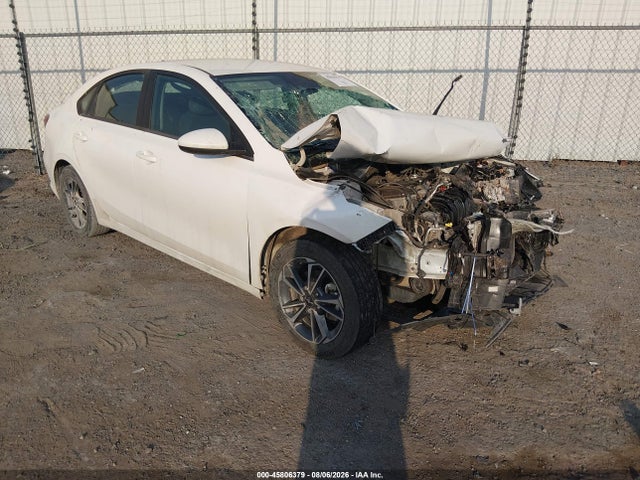 2022 Kia Forte Lxs მანქანა იყიდება აუქციონზე, vin: 3KPF24AD6NE485028, აუქციონის ნომერი: 45806379