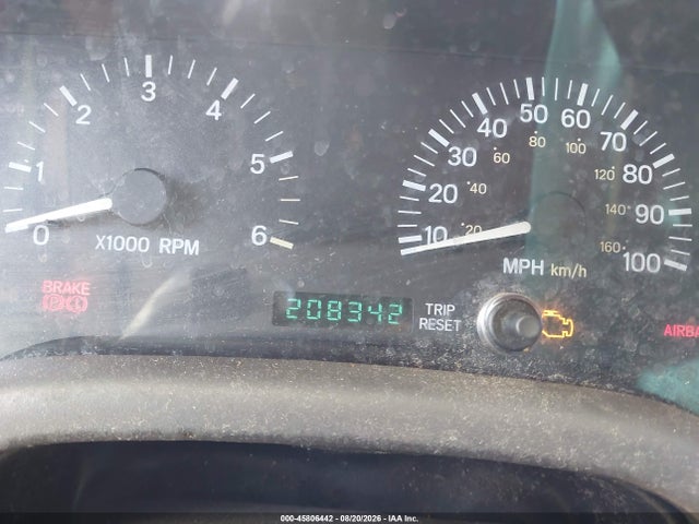 Aukcja sprzedaży 2000 Jeep Cherokee Classic, vin: 1J4FT58S0YL113990, numer aukcji: 45806442