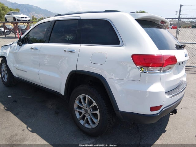 Aukcja sprzedaży 2016 Jeep Grand Cherokee Limited, vin: 1C4RJEBG8GC336144, numer aukcji: 45806499