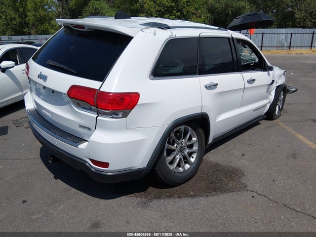 Aukcja sprzedaży 2016 Jeep Grand Cherokee Limited, vin: 1C4RJEBG8GC336144, numer aukcji: 45806499