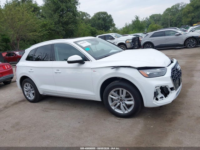 2022 Audi Q5 Premium 45 Tfsi S Line Quattro S Tronic მანქანა იყიდება აუქციონზე, vin: WA1GAAFY4N2075367, აუქციონის ნომერი: 45806505