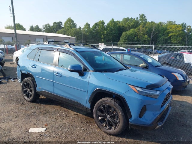 Продажа на аукционе авто 2022 Toyota Rav4 Hybrid Se, vin: 4T3T6RFV1NU083508, номер лота: 45806561