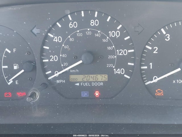 Продаж на аукціоні авто 2000 Toyota Camry Le, vin: JT2BG22K9Y0489162, номер лоту: 45806623