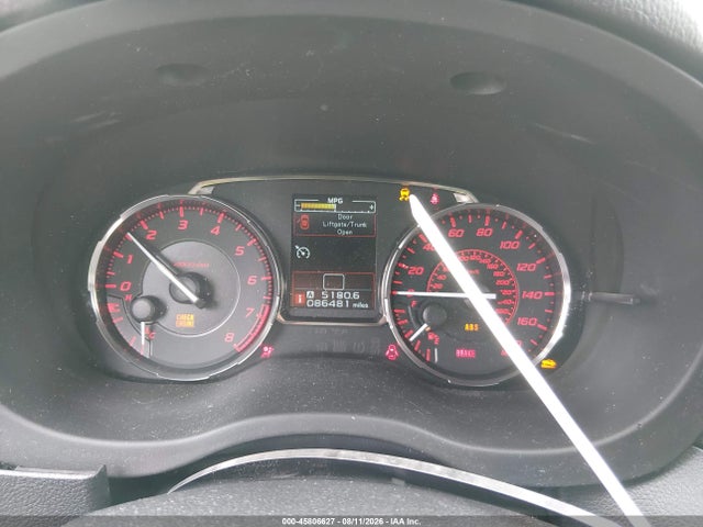 Продажа на аукционе авто 2015 Subaru Wrx, vin: JF1VA1A61F9818598, номер лота: 45806627