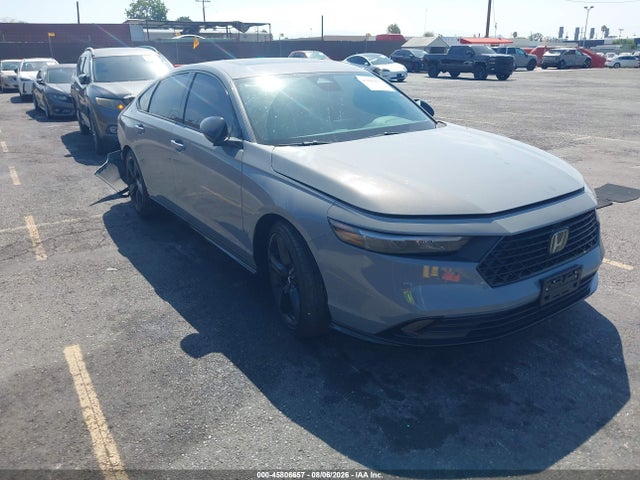 2024 Honda Accord Hybrid Sport-l მანქანა იყიდება აუქციონზე, vin: 1HGCY2F75RA068194, აუქციონის ნომერი: 45806657