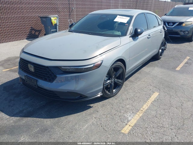 2024 Honda Accord Hybrid Sport-l მანქანა იყიდება აუქციონზე, vin: 1HGCY2F75RA068194, აუქციონის ნომერი: 45806657
