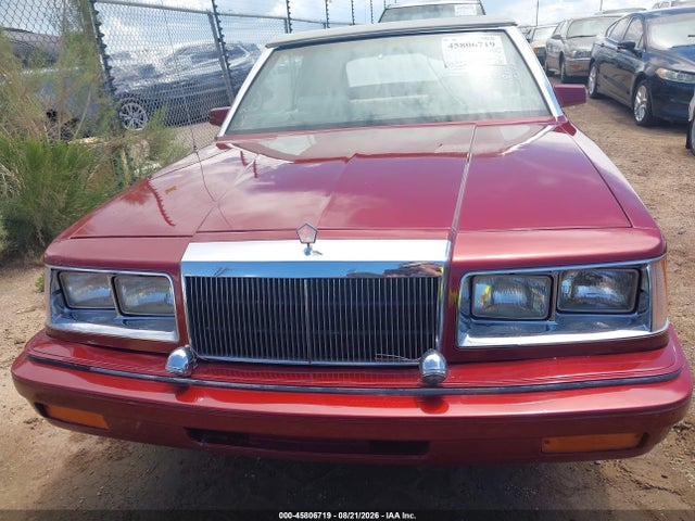 Aukcja sprzedaży 1986 Chrysler Lebaron, vin: 1C3BC55D0GG192177, numer aukcji: 45806719