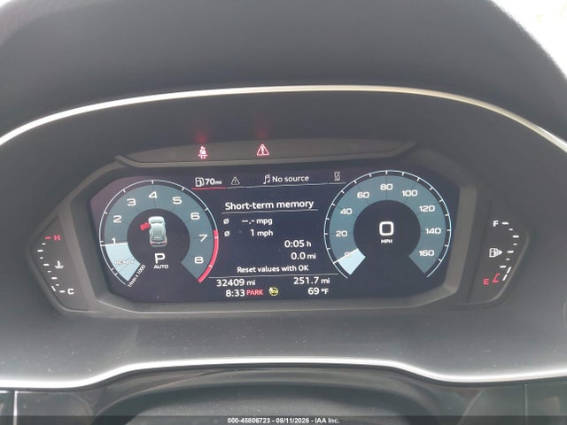 Aukcja sprzedaży 2024 Audi Q3 Premium 45 Tfsi S Line Quattro Tiptronic, vin: WA1DECF3XR1047205, numer aukcji: 45806723