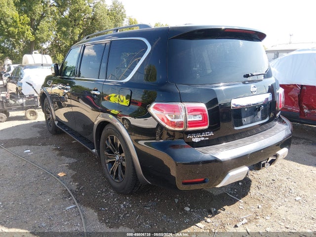 Продажа на аукционе авто 2017 Nissan Armada Platinum, vin: JN8AY2NE6H9703773, номер лота: 45806738