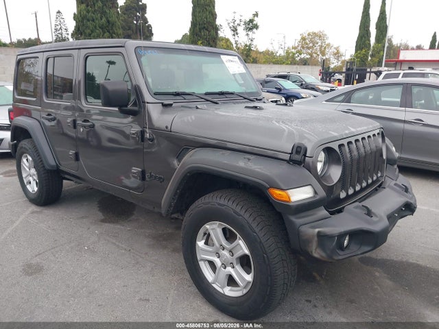 Продажа на аукционе авто 2021 Jeep Wrangler Unlimited Sport S 4x4, vin: 1C4HJXDG0MW831792, номер лота: 45806753