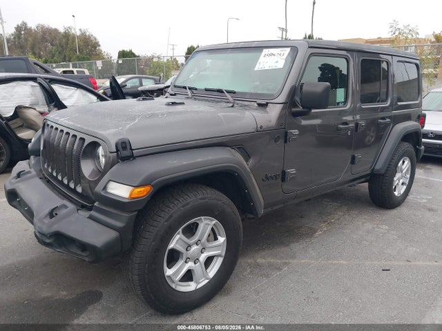 Aukcja sprzedaży 2021 Jeep Wrangler Unlimited Sport S 4x4, vin: 1C4HJXDG0MW831792, numer aukcji: 45806753