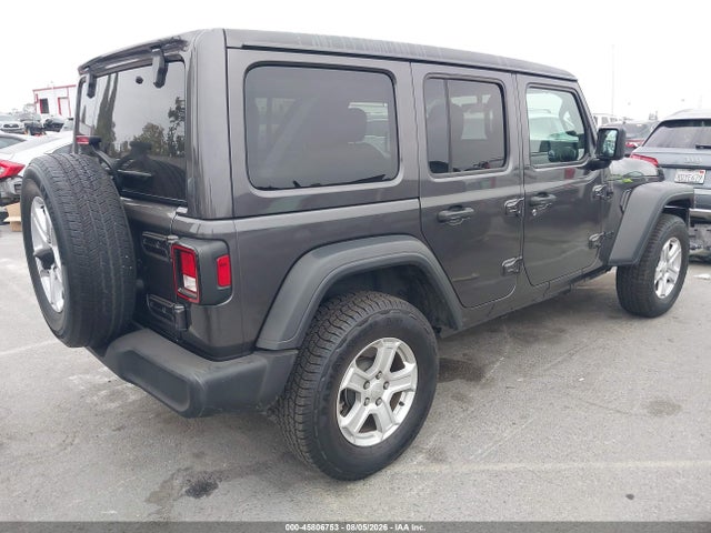 Aukcja sprzedaży 2021 Jeep Wrangler Unlimited Sport S 4x4, vin: 1C4HJXDG0MW831792, numer aukcji: 45806753