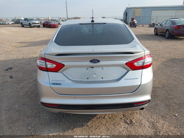 Продаж на аукціоні авто 2016 Ford Fusion Energi Titanium, vin: 3FA6P0SU1GR324452, номер лоту: 45806765