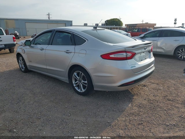 Продаж на аукціоні авто 2016 Ford Fusion Energi Titanium, vin: 3FA6P0SU1GR324452, номер лоту: 45806765