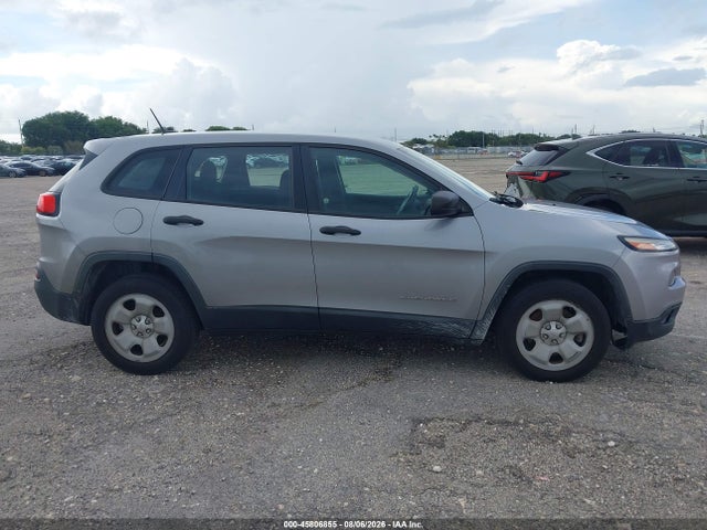 Продажа на аукционе авто 2014 Jeep Cherokee Sport, vin: 1C4PJLAB1EW123226, номер лота: 45806855