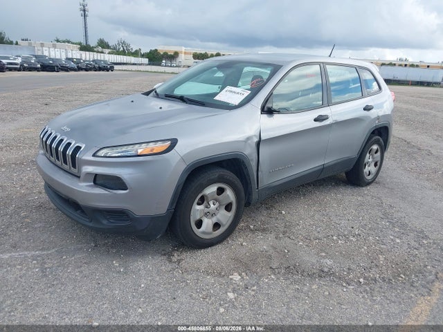 Продажа на аукционе авто 2014 Jeep Cherokee Sport, vin: 1C4PJLAB1EW123226, номер лота: 45806855