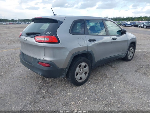 Продажа на аукционе авто 2014 Jeep Cherokee Sport, vin: 1C4PJLAB1EW123226, номер лота: 45806855