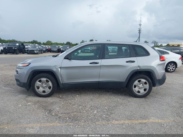 Продажа на аукционе авто 2014 Jeep Cherokee Sport, vin: 1C4PJLAB1EW123226, номер лота: 45806855