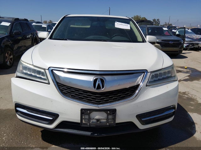 Продажа на аукционе авто 2015 Acura Mdx, vin: 5FRYD3H26FB010037, номер лота: 45806889