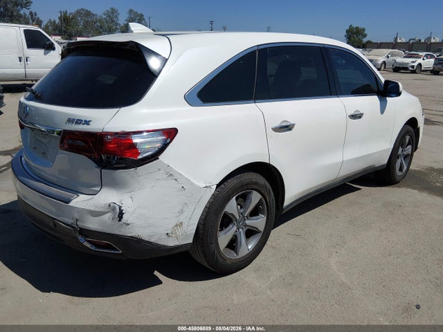Продажа на аукционе авто 2015 Acura Mdx, vin: 5FRYD3H26FB010037, номер лота: 45806889