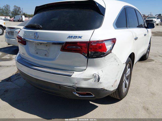 Продажа на аукционе авто 2015 Acura Mdx, vin: 5FRYD3H26FB010037, номер лота: 45806889