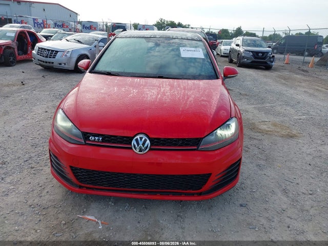 2016 Volkswagen Golf Gti Se 4-door მანქანა იყიდება აუქციონზე, vin: 3VW5T7AU7GM054519, აუქციონის ნომერი: 45806893