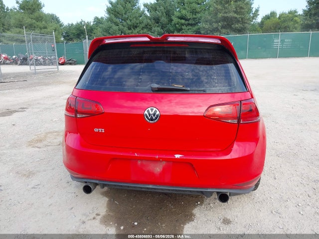 2016 Volkswagen Golf Gti Se 4-door მანქანა იყიდება აუქციონზე, vin: 3VW5T7AU7GM054519, აუქციონის ნომერი: 45806893