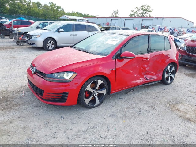 2016 Volkswagen Golf Gti Se 4-door მანქანა იყიდება აუქციონზე, vin: 3VW5T7AU7GM054519, აუქციონის ნომერი: 45806893