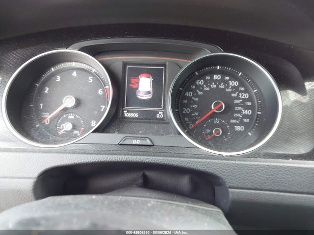 2016 Volkswagen Golf Gti Se 4-door მანქანა იყიდება აუქციონზე, vin: 3VW5T7AU7GM054519, აუქციონის ნომერი: 45806893