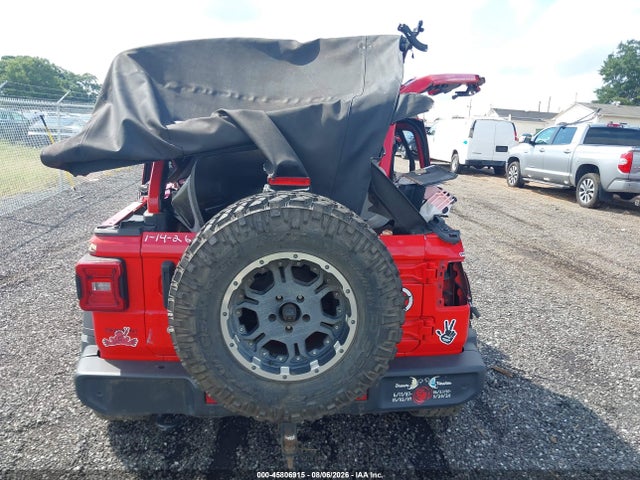 45806915 :رقم المزاد ، 1C4HJXDG3JW130921 vin ، 2018 Jeep Wrangler Unlimited Sport S 4x4 مزاد بيع