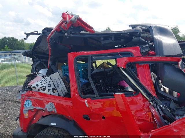 45806915 :رقم المزاد ، 1C4HJXDG3JW130921 vin ، 2018 Jeep Wrangler Unlimited Sport S 4x4 مزاد بيع