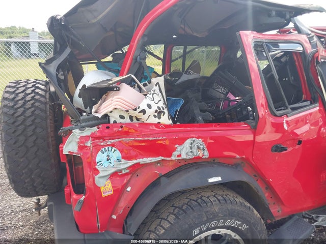 45806915 :رقم المزاد ، 1C4HJXDG3JW130921 vin ، 2018 Jeep Wrangler Unlimited Sport S 4x4 مزاد بيع