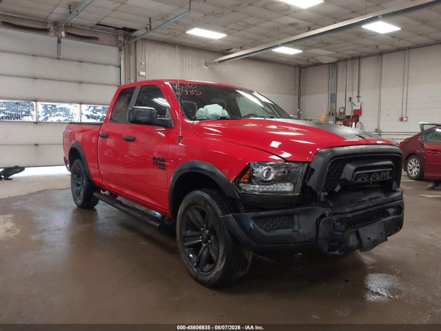 45806935 :رقم المزاد ، 1C6RR7GG7MS582446 vin ، 2021 Ram 1500 Classic Warlock  4x4 6'4 Box مزاد بيع