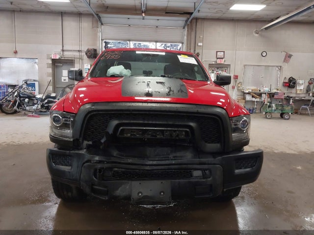 45806935 :رقم المزاد ، 1C6RR7GG7MS582446 vin ، 2021 Ram 1500 Classic Warlock  4x4 6'4 Box مزاد بيع