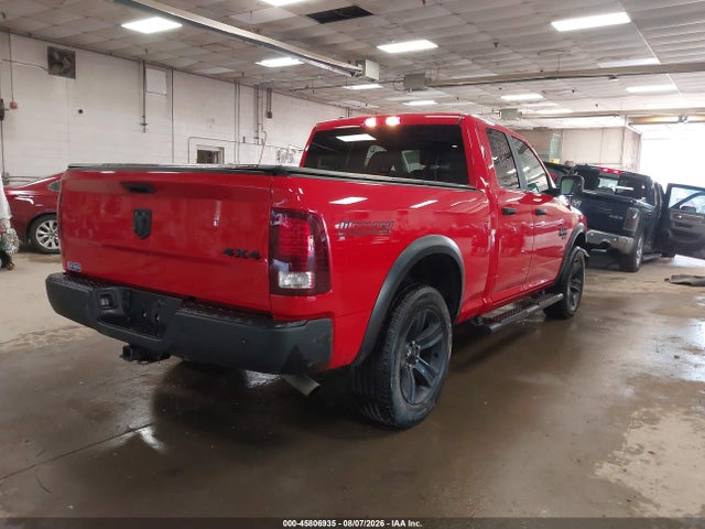 45806935 :رقم المزاد ، 1C6RR7GG7MS582446 vin ، 2021 Ram 1500 Classic Warlock  4x4 6'4 Box مزاد بيع
