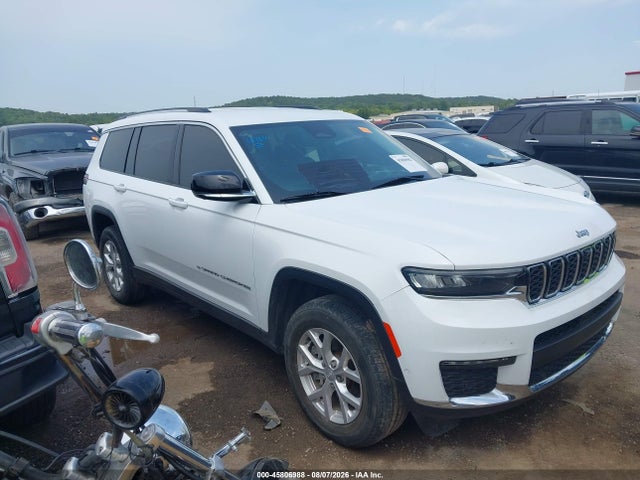 45806988 :رقم المزاد ، 1C4RJKBG3P8875756 vin ، 2023 Jeep Grand Cherokee L Limited 4x4 مزاد بيع