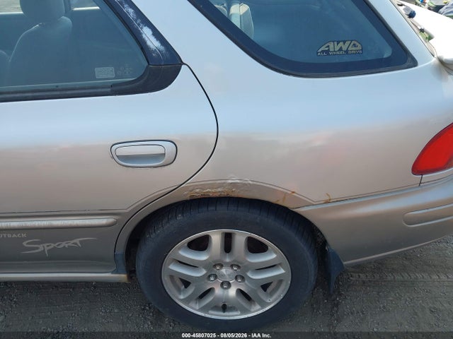 45807025 :رقم المزاد ، JF1GF4859YG806030 vin ، 2000 Subaru Outback مزاد بيع