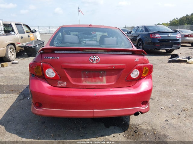 2009 Toyota Corolla S მანქანა იყიდება აუქციონზე, vin: 1NXBU40E39Z130601, აუქციონის ნომერი: 45807036