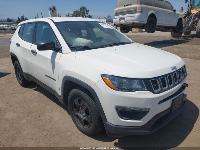 Продажа на аукционе авто 2018 Jeep Compass Sport Fwd, vin: 3C4NJCAB3JT287360, номер лота: 45807150