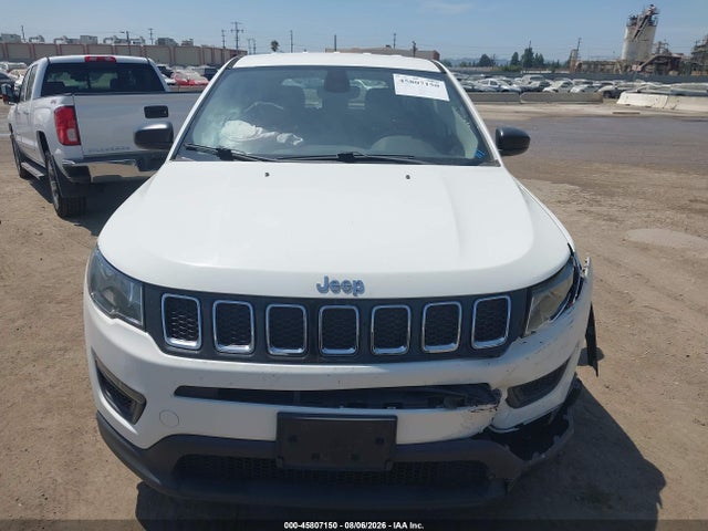 Продажа на аукционе авто 2018 Jeep Compass Sport Fwd, vin: 3C4NJCAB3JT287360, номер лота: 45807150