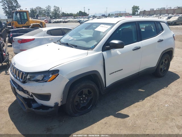 Продажа на аукционе авто 2018 Jeep Compass Sport Fwd, vin: 3C4NJCAB3JT287360, номер лота: 45807150