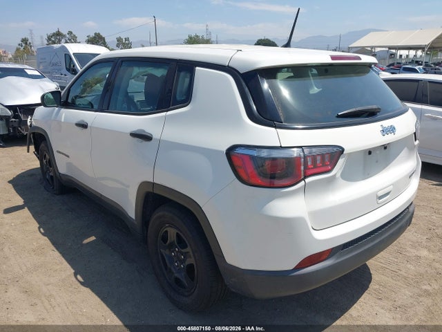 Продажа на аукционе авто 2018 Jeep Compass Sport Fwd, vin: 3C4NJCAB3JT287360, номер лота: 45807150