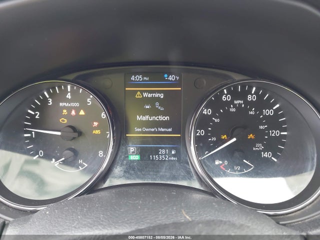 Продаж на аукціоні авто 2020 Nissan Rogue Sl Fwd, vin: 5N1AT2MTXLC725809, номер лоту: 45807152