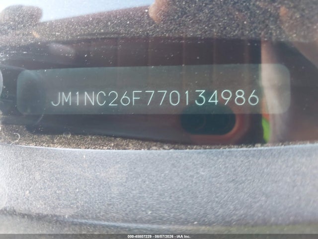 Aukcja sprzedaży 2007 Mazda Mx-5 Grand Touring, vin: JM1NC26F770134986, numer aukcji: 45807229