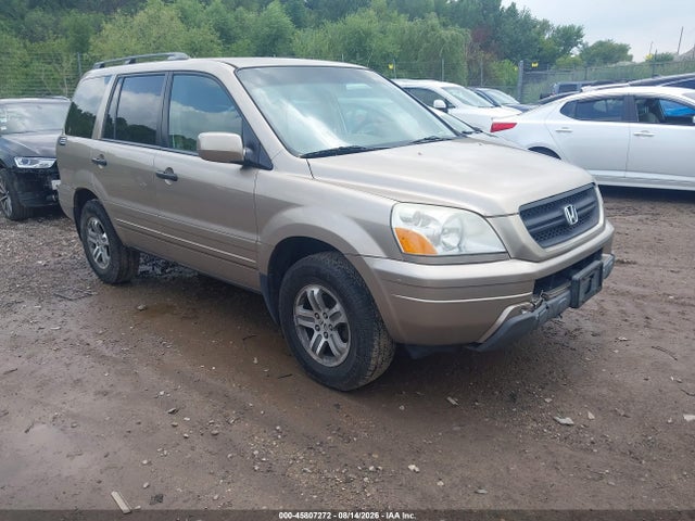 45807272 :رقم المزاد ، 2HKYF18425H503831 vin ، 2005 Honda Pilot Ex مزاد بيع